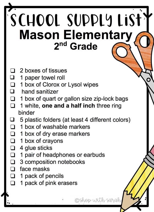 Supply List